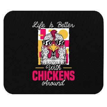 Discover Chicken Farmer Chicken Whisperer Farm Animal Mouse Pads