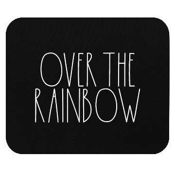 Discover Over the Rainbow White Rae Dunn Inspired Decor Mouse Pads