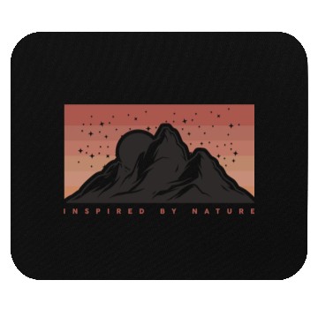 Discover Nature Mountains Outdoor Adventure Mouse Pads