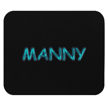 Discover MANNY NAME GIRAL LOGO Mouse Pads