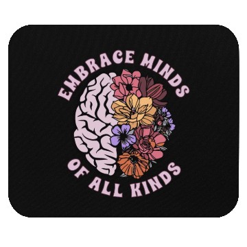 Discover Embrace Minds Of All Kinds Neurodiversity Mouse Pads