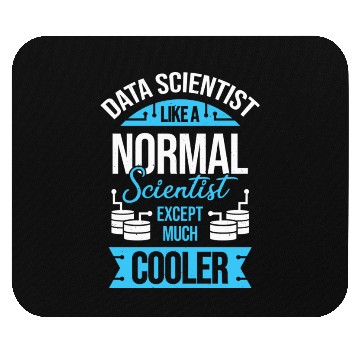 Discover Funny Data Science Scientist Gift Mouse Pads