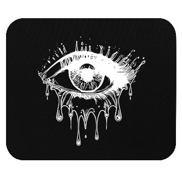 Discover Crying Eye Realistic Tattoo Style Mouse Pads