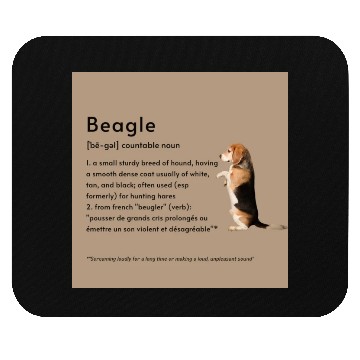 Discover Beagle Definition PSBLBS Mouse Pads