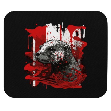 Discover otter Mouse Pads