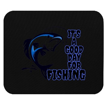 Discover Fishing time Mouse Pads