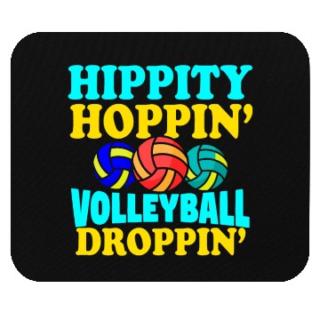 Discover Easter Volleyball Bunny Holiday Rabbit Sport Mouse Pads