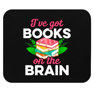 Discover Librarian Bookworm Book Nerd Reading Library Mouse Pads