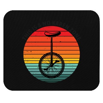 Discover This is a no karen zone black text Mouse Pads