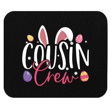 Discover Cousin Crew Easter Day Toddler Matching Boy Girls Mouse Pads