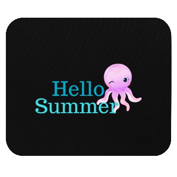 Discover Hello summer. Mouse Pads