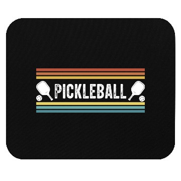 Discover Pickleball sunset colors Mouse Pads