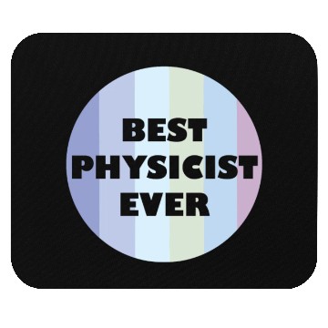 Discover Retro Physics Lover Educational Best Physicist Mouse Pads