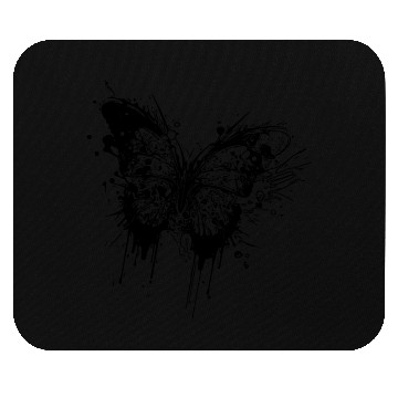 Discover Tattoo Ink Splash Butterfly Mouse Pads