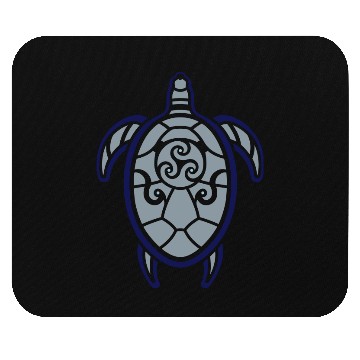 Discover Tribal turtle Mouse Pads