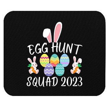 Discover Egg Hunt Squad 2023 Egg Hunt Funny Easter Day 2023 Mouse Pads