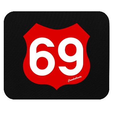 Discover Roadsign 69 Mouse Pads