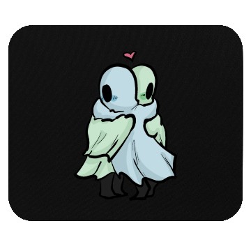 Discover Ghost Hug (Left Chest) Mouse Pads