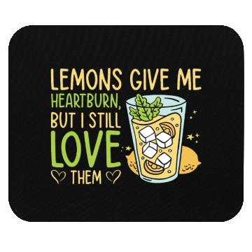 Discover Lemon Fruit Lemonade Citrus Mouse Pads