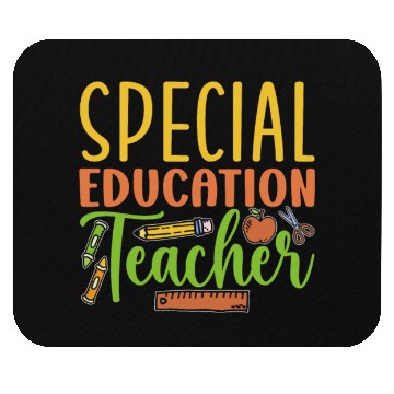 Discover Special Education Teacher Cute Sped Awareness Mouse Pads