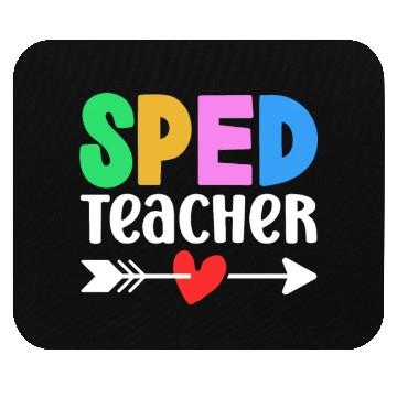 Discover Sped Teacher Special Education Cute Awareness Mouse Pads