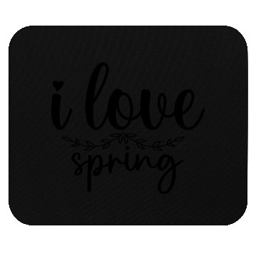 Discover I Love Spring Mouse Pads