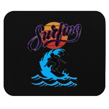 Discover Surfing Mouse Pads