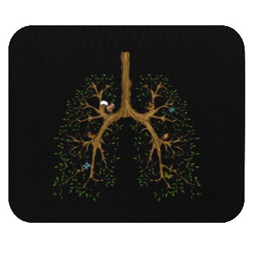 Discover Mother Nature Breath Of Life Nature s Lungs T Shi Mouse Pads