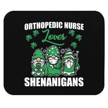Discover Funny Orthopaedic Nurse Halloween Costume Mouse Pads