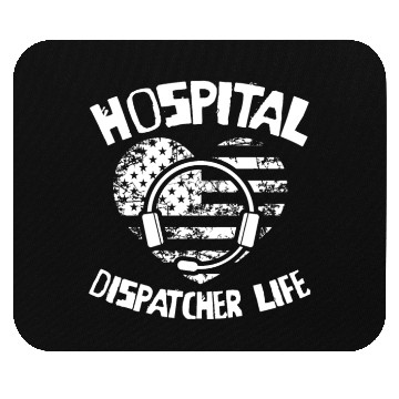 Discover Dispatcher Us Flag Mouse Pads