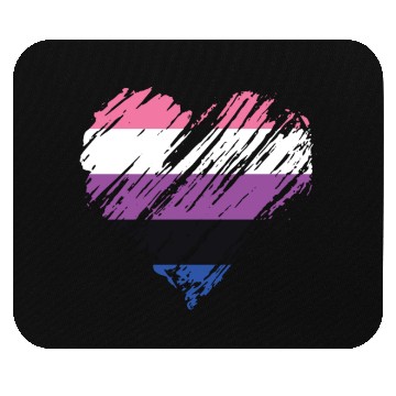 Discover Pride LGBTQ. Statement Mouse Pads