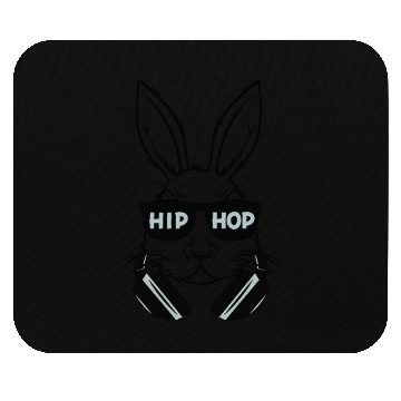 Discover Hip Hop Bunny Easter Rabbit Sunglasses Head Phones Mouse Pads
