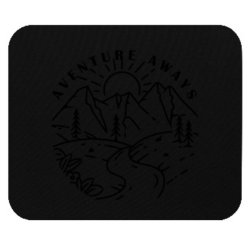 Discover Mountains Nature Adventure Outdoor Mouse Pads