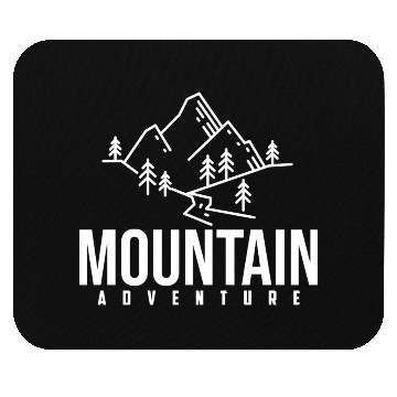 Discover Mountains Nature Adventure Outdoor Mouse Pads