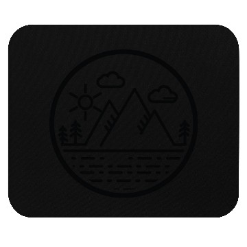 Discover Mountains Nature Adventure Outdoor Mouse Pads