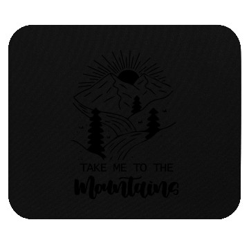 Discover Mountains Nature Adventure Outdoor Mouse Pads