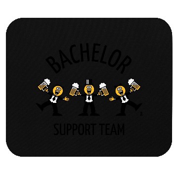 Discover Bachelor Support Team (Caricature / Dance / B) Mouse Pads