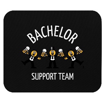 Discover Bachelor Support Team (Caricature / Dance / W) Mouse Pads