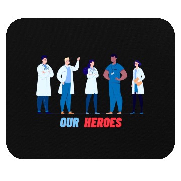 Discover Our heroes Mouse Pads