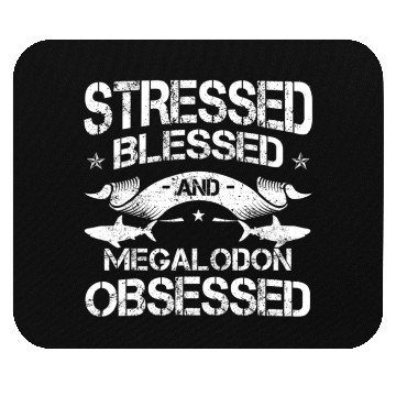 Discover Megalodon Lover Megatooth Shark Largest Extinct S Mouse Pads