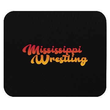 Discover Mississippi Wrestling Mouse Pads