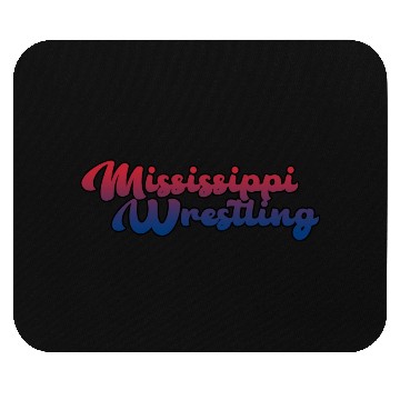 Discover Mississippi Wrestling Mouse Pads
