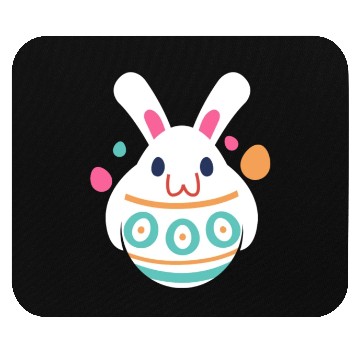 Discover Easter Rabbit Egg Easter Holiday Bunny Mouse Pads