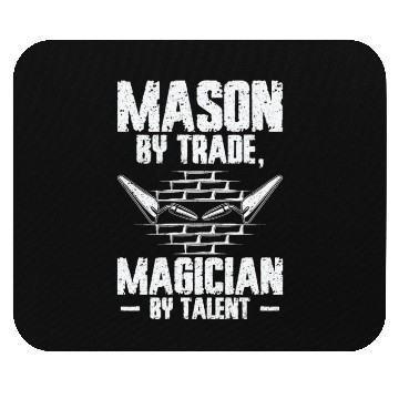 Discover Bricklayer Brick Mason Masonry Mouse Pads