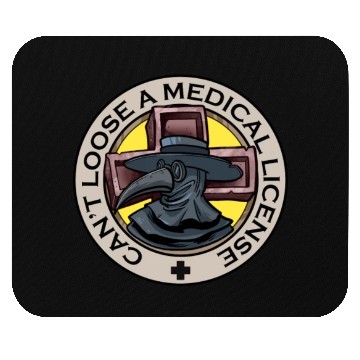 Discover Plague Doctor Outfit Plague Doctor Mask Medicines Mouse Pads