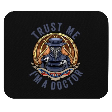 Discover Plague Doctor Outfit Plague Doctor Mask Medicines Mouse Pads