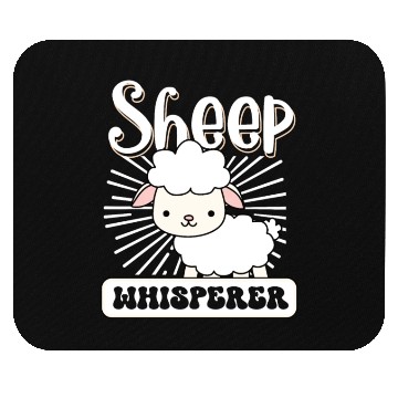 Discover Funny Sheep Barn Farmer Farming Sheep Lover Mouse Pads