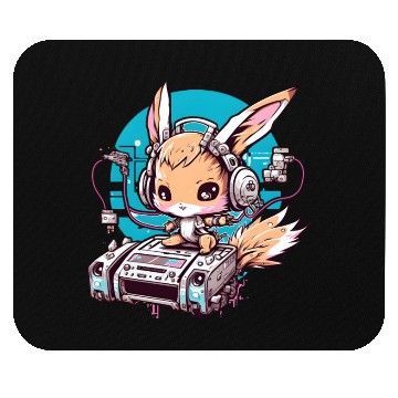Discover Bunny Beats Mouse Pads