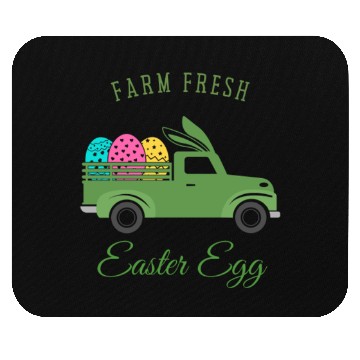 Discover Farm Fresh Easter Day Mouse Pads