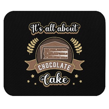 Discover Chocolate Cake Day Dessert Sweet Delicious Mouse Pads